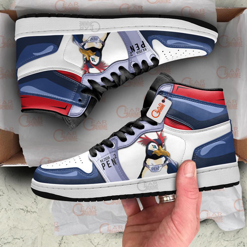 Evangelion Pen Custom Anime Shoes AJ1 - Image 2