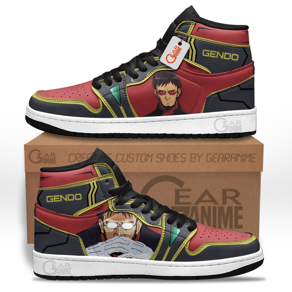 Evangelion Ikari Gendo Custom Shoes J1