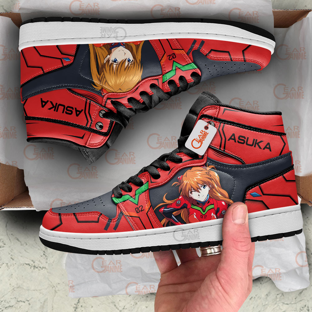 Evangelion Asuka Langley Sneakers AJ1 - Image 2