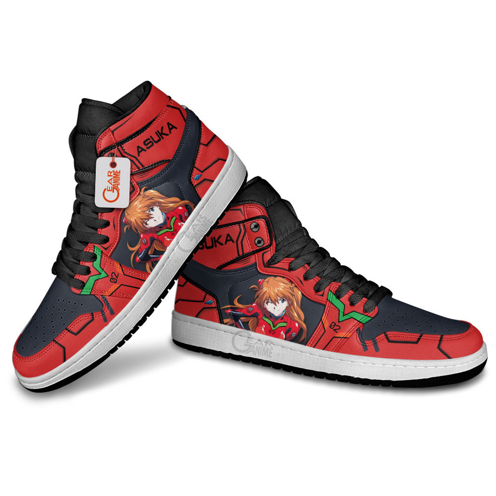 Evangelion Asuka Langley Sneakers AJ1 - Image 3