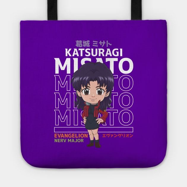 Evangelion Misato Chibi Tote