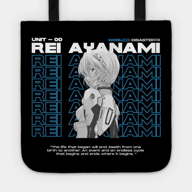 Evangelion Rei Ayanami Cool Design Tote