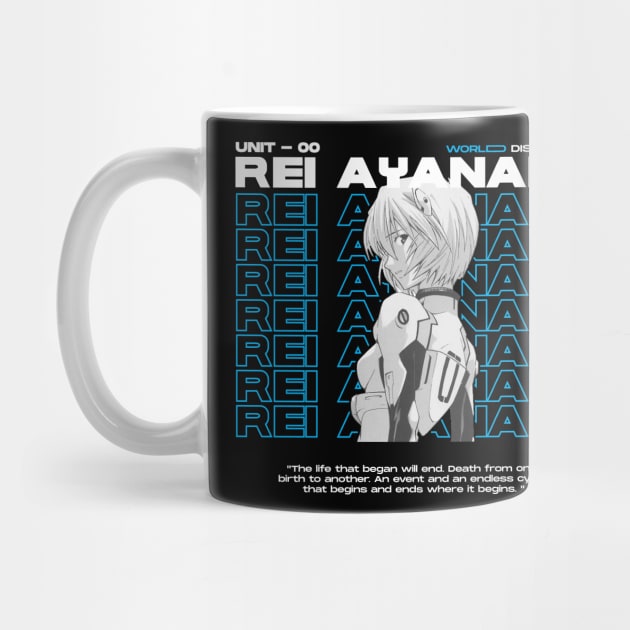 Evangelion Rei Ayanami Basic Design Mug