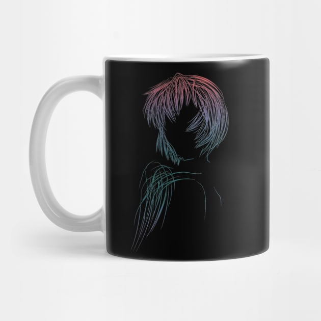 Evangelion Rei Neon Mug