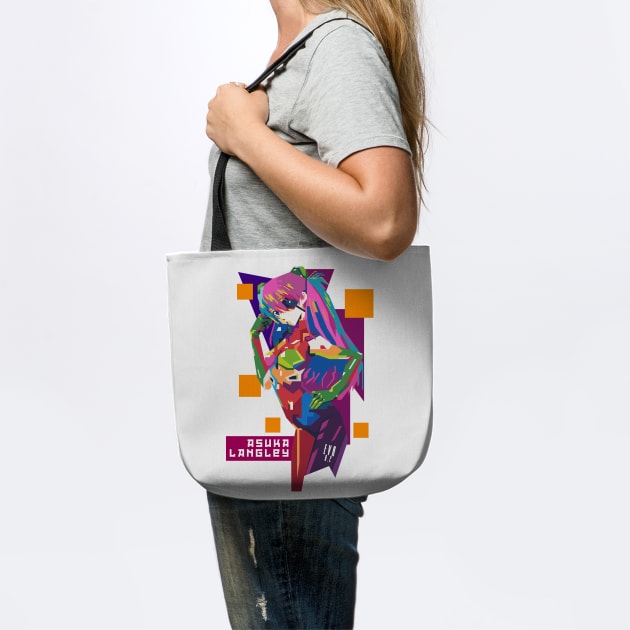 Evangelion Wpanime Asuka Langley Tote - Image 2