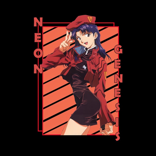 Misato Katsuragi Neon Evangelion Shinseiki Tote - Image 3