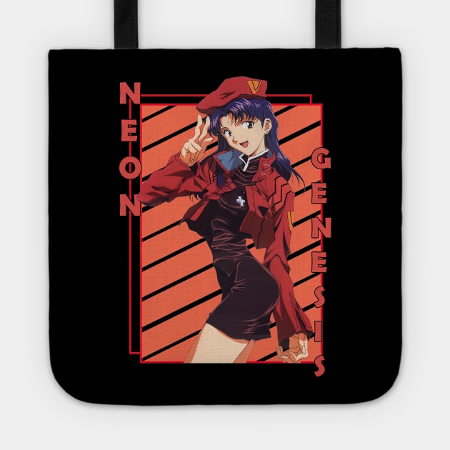 Misato Katsuragi Neon Evangelion Shinseiki Tote