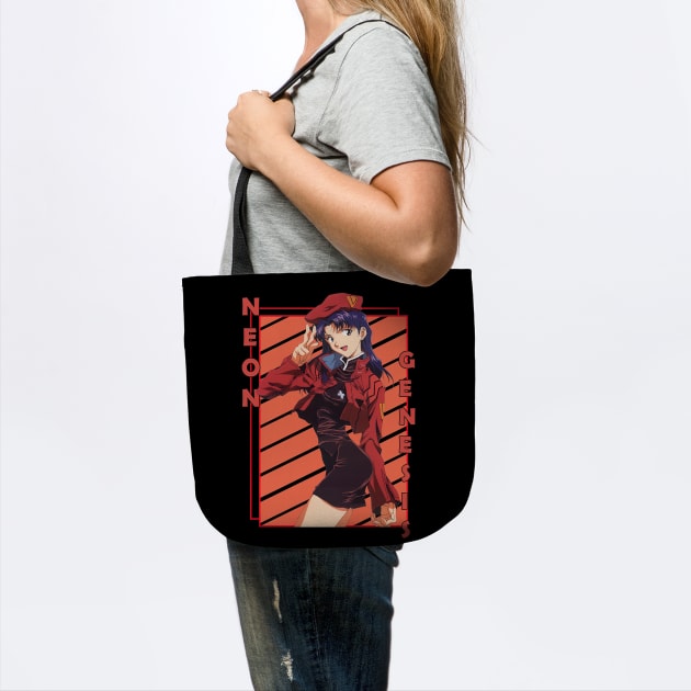 Misato Katsuragi Neon Evangelion Shinseiki Tote - Image 2