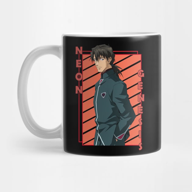 Ryoji Kaji Neon Genesis Evangelion Shinseiki Mug
