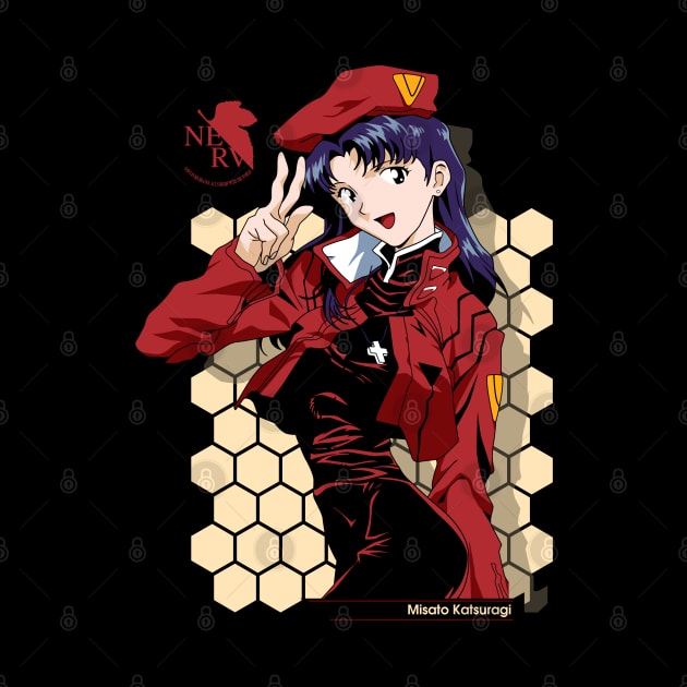 Misato Katsuragi Genesis Evangelion Commander Mug - Image 3