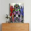 E Evangelion Anime Classic Vintage Posters Decoracion Painting Wall Art White Kraft Paper Vintage Decorative Painting - Neon Genesis Evangelion UK Shop