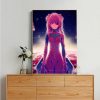 E Evangelion Anime Classic Vintage Posters Decoracion Painting Wall Art White Kraft Paper Vintage Decorative Painting 5 - Neon Genesis Evangelion UK Shop