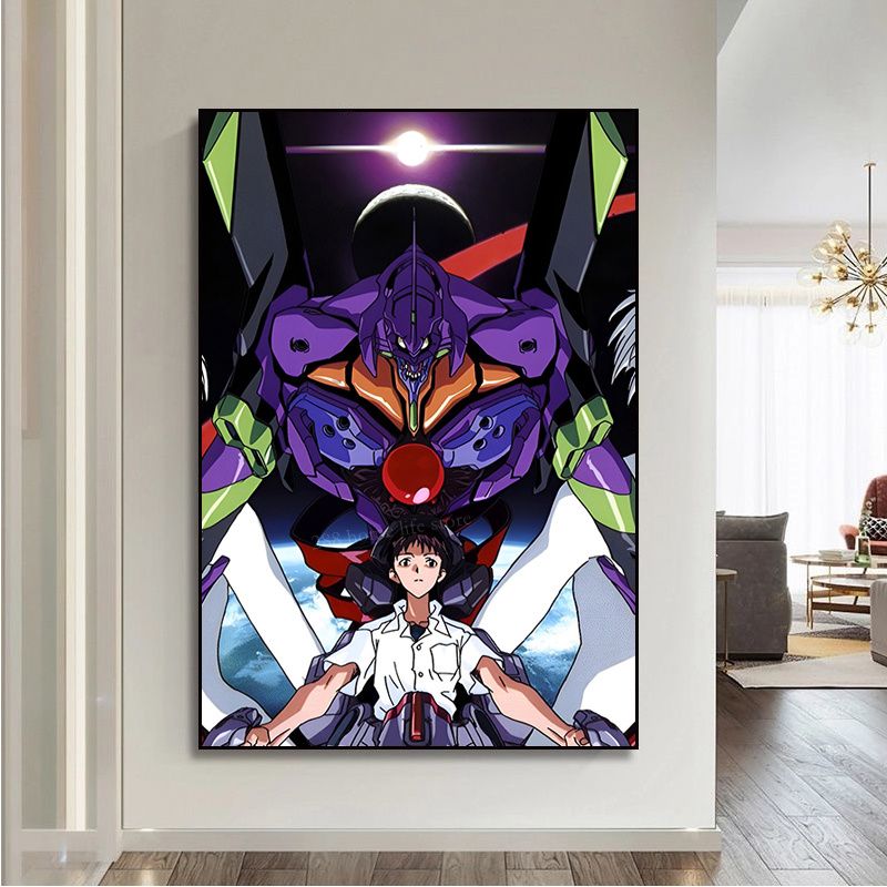 Ayami Asuka Ikari Shin Seiki Evangelion Wall Art