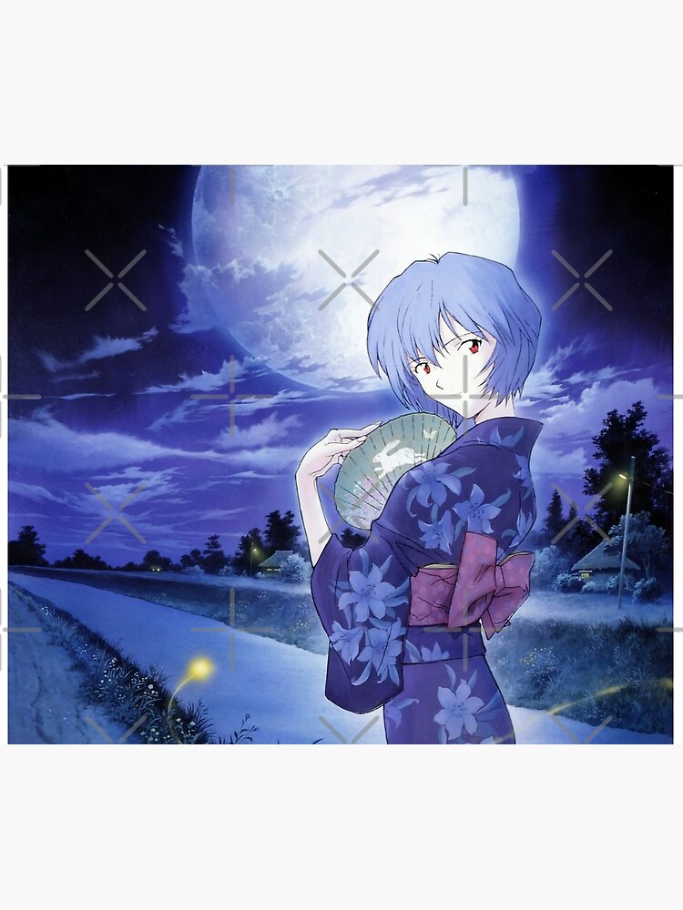 Rei Ayanami Neon Genesis Evangelion Tapestry - Image 2