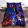 neon genesis evangelion main characters amp their eva units digital painting bed sheets duvet cover bedding setsesemx - Neon Genesis Evangelion UK Shop