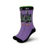 neon genesis evangelion unit 01 socks anime custom socks pt10 gearanime - Neon Genesis Evangelion UK Shop
