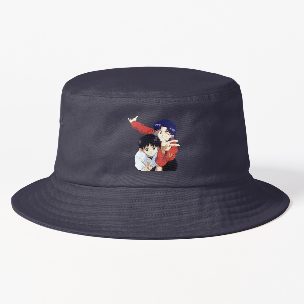 Misato Katsuragi Neon Evangelion Bucket Hat