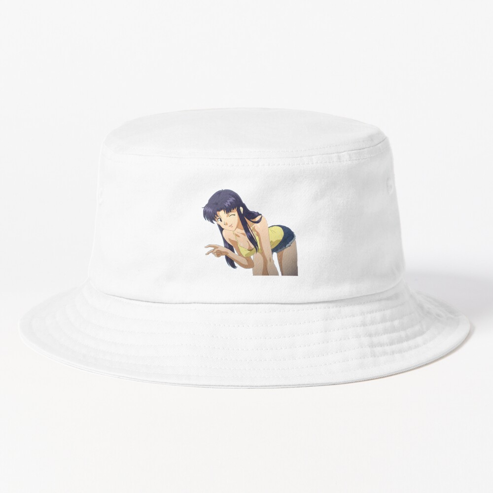 Misato Katsuragi Genesis Evangelion Bucket Hat