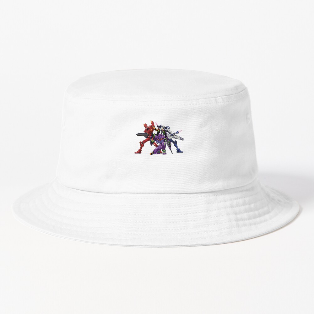 Evangelion 8Bit Genesis Bucket Hat