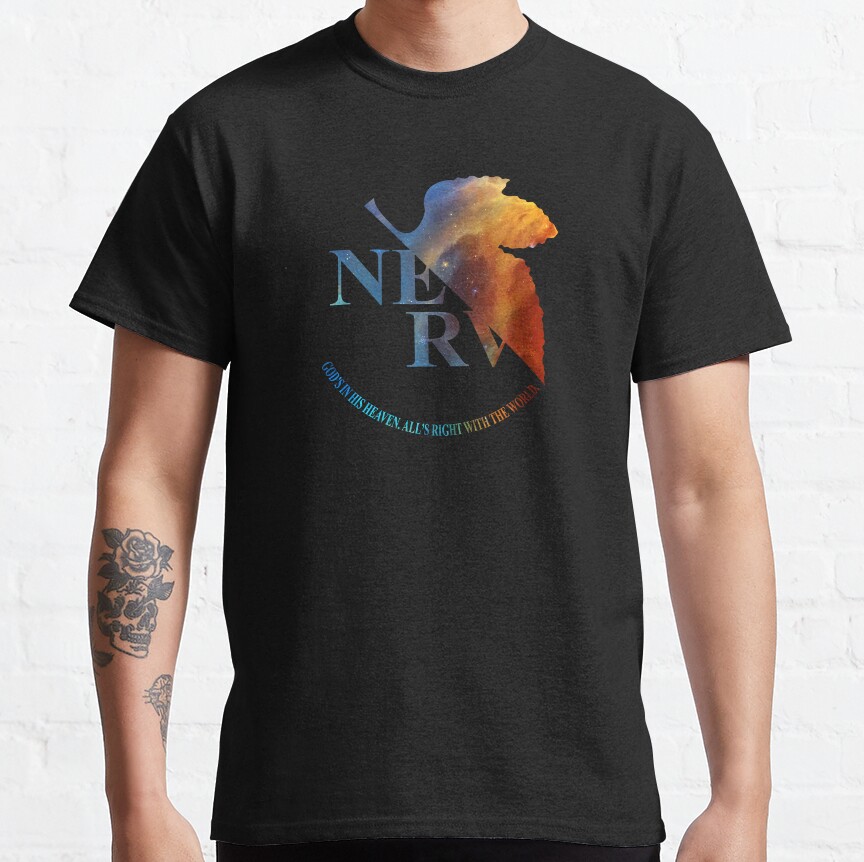 Space Genesis Evangelion 00 T-shirt