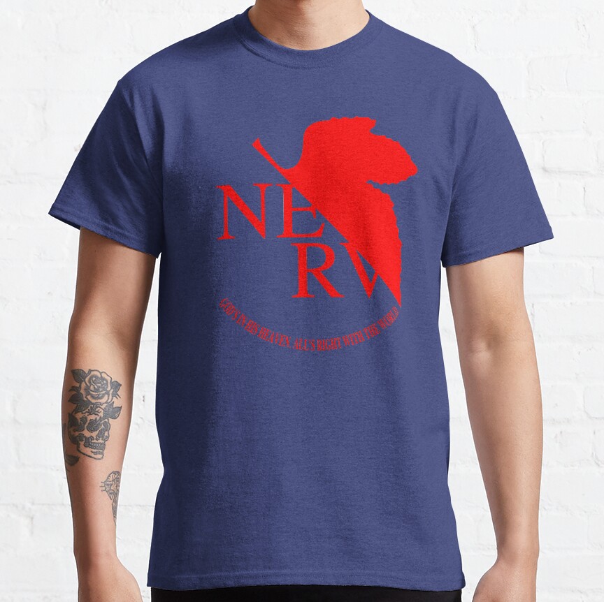 Nerv Logo Neon Genesis Evangelion T-shirt - Image 5