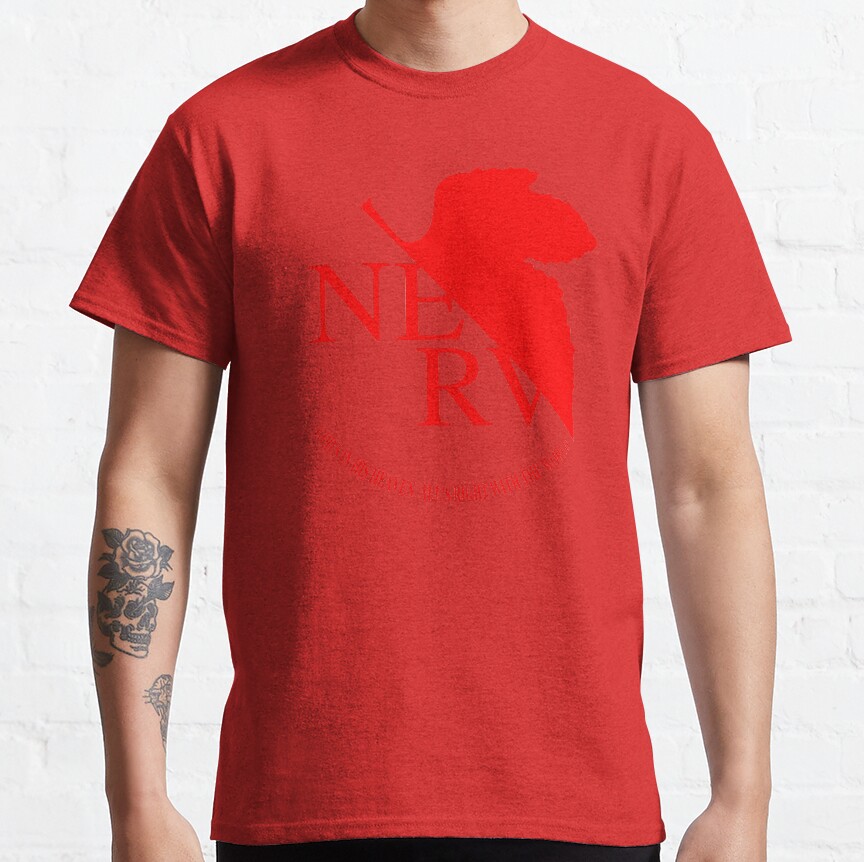 Nerv Logo Neon Genesis Evangelion T-shirt - Image 6