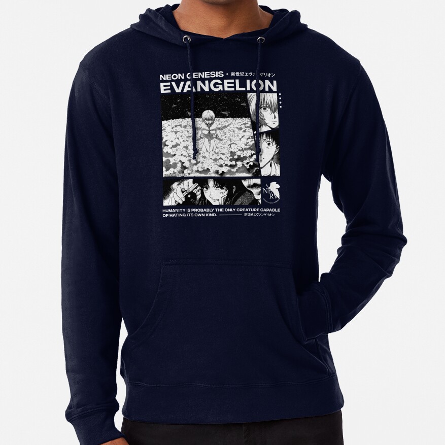 Rei Ayanami Evangelion Aesthetic Hoodie - Image 6