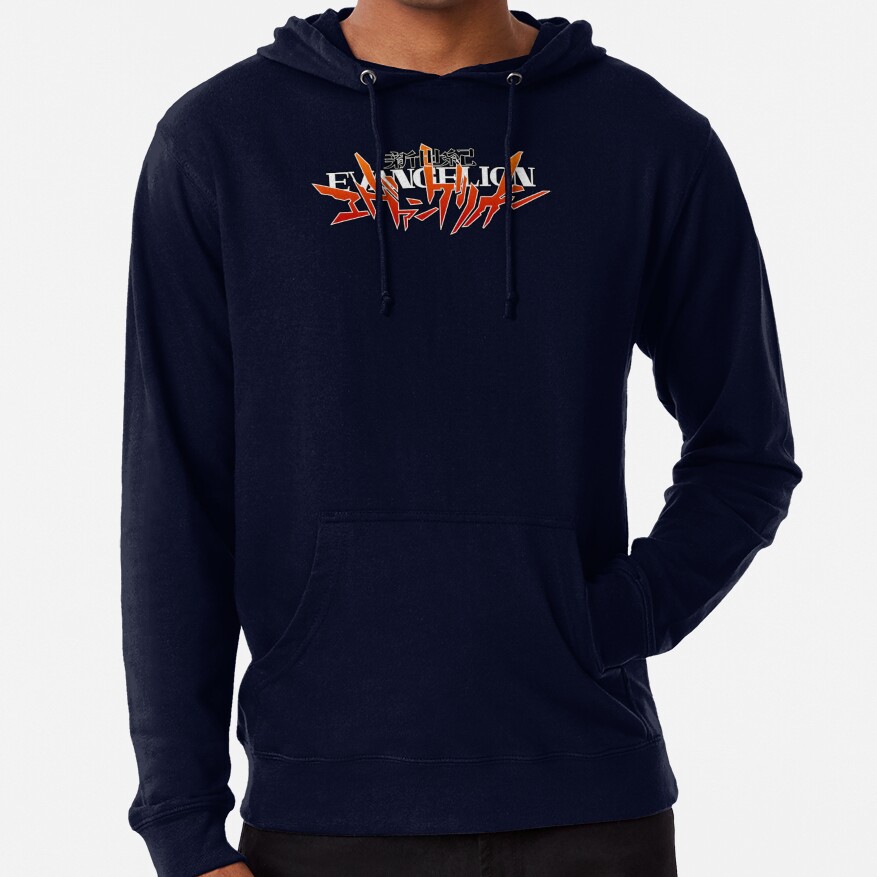 Anime Evangelion Logo Hoodie - Image 6