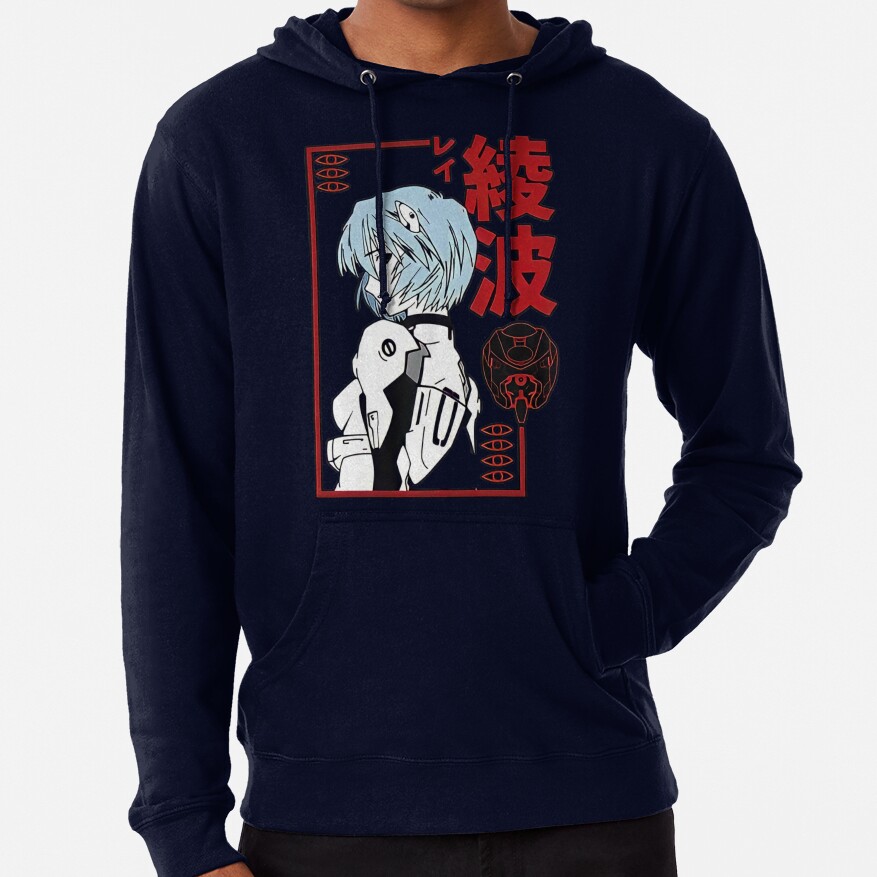 Rei Ayanami Red Style Gift Shirt Hoodie - Image 6