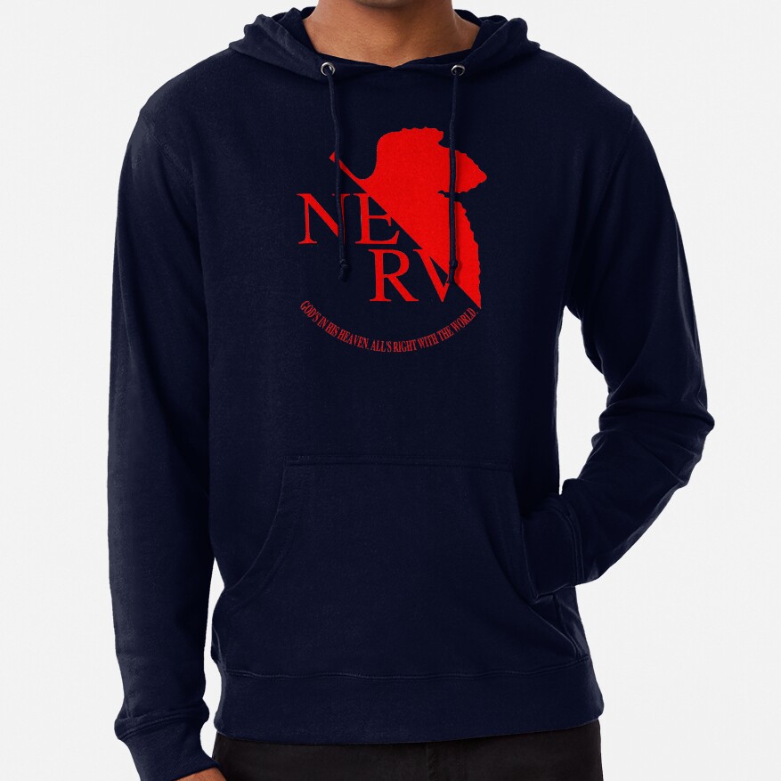 Nerv Logo Neon Genesis Evangelion Hoodie - Image 6