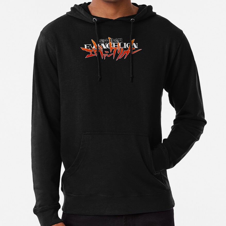 Anime Evangelion Logo Hoodie