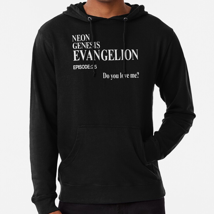 Neon Genesis Evangelion Do You Love Me Hoodie