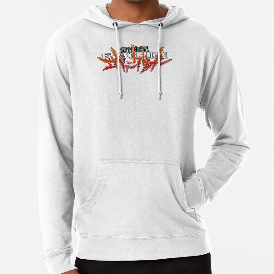 Anime Evangelion Logo Hoodie - Image 2