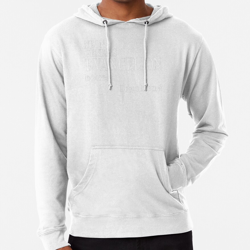 Neon Genesis Evangelion Do You Love Me Hoodie - Image 2