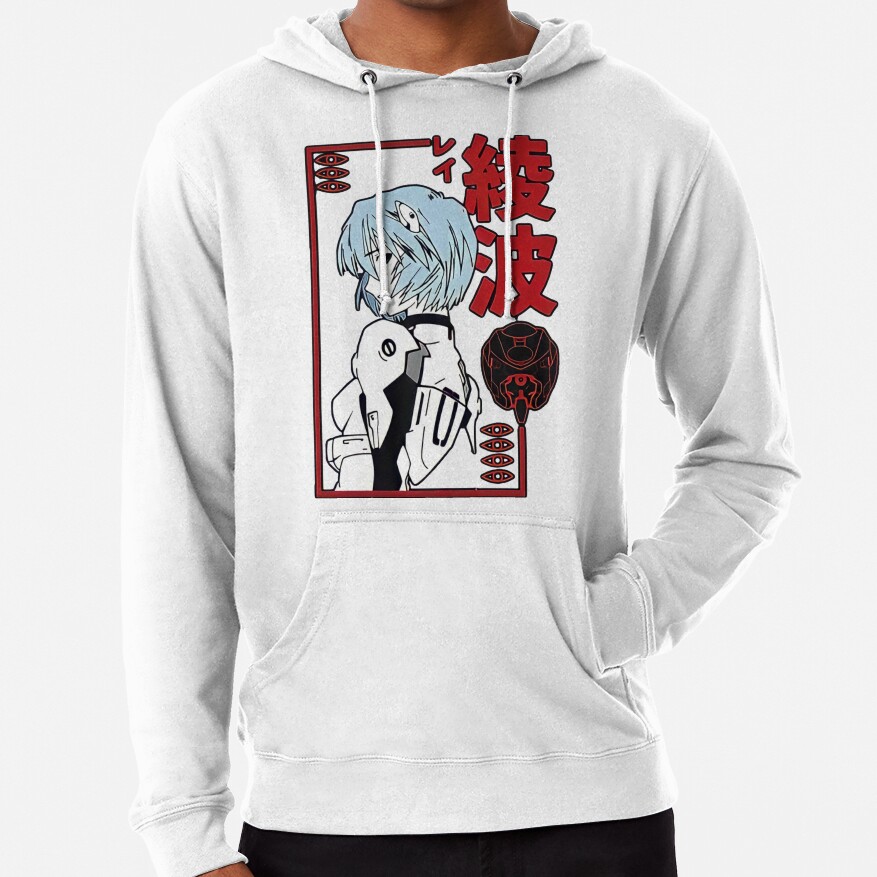 Rei Ayanami Red Style Gift Shirt Hoodie - Image 2