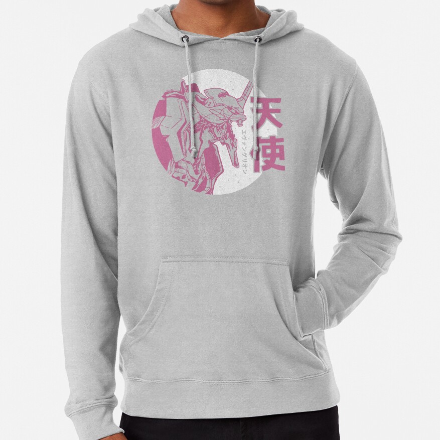 Neon Genesis Evangelion Retro Vintage Hoodie - Image 5