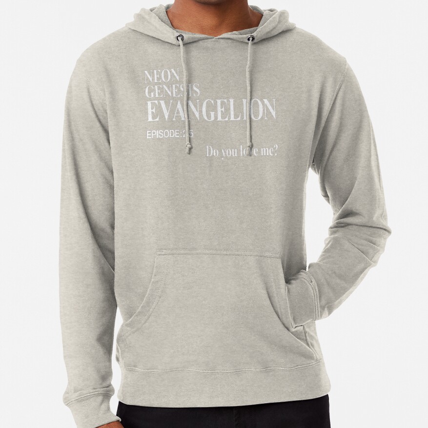Neon Genesis Evangelion Do You Love Me Hoodie - Image 4