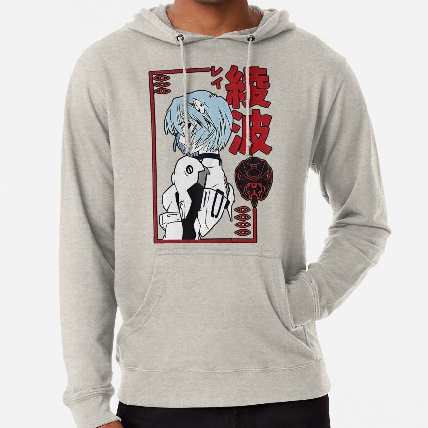Rei Ayanami Red Style Gift Shirt Hoodie - Image 4