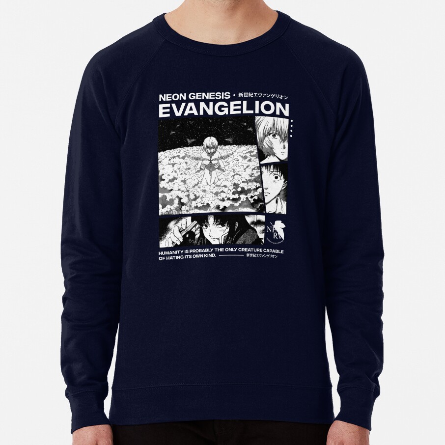 Rei Ayanami Evangelion Aesthetic Sweatshirt - Image 6