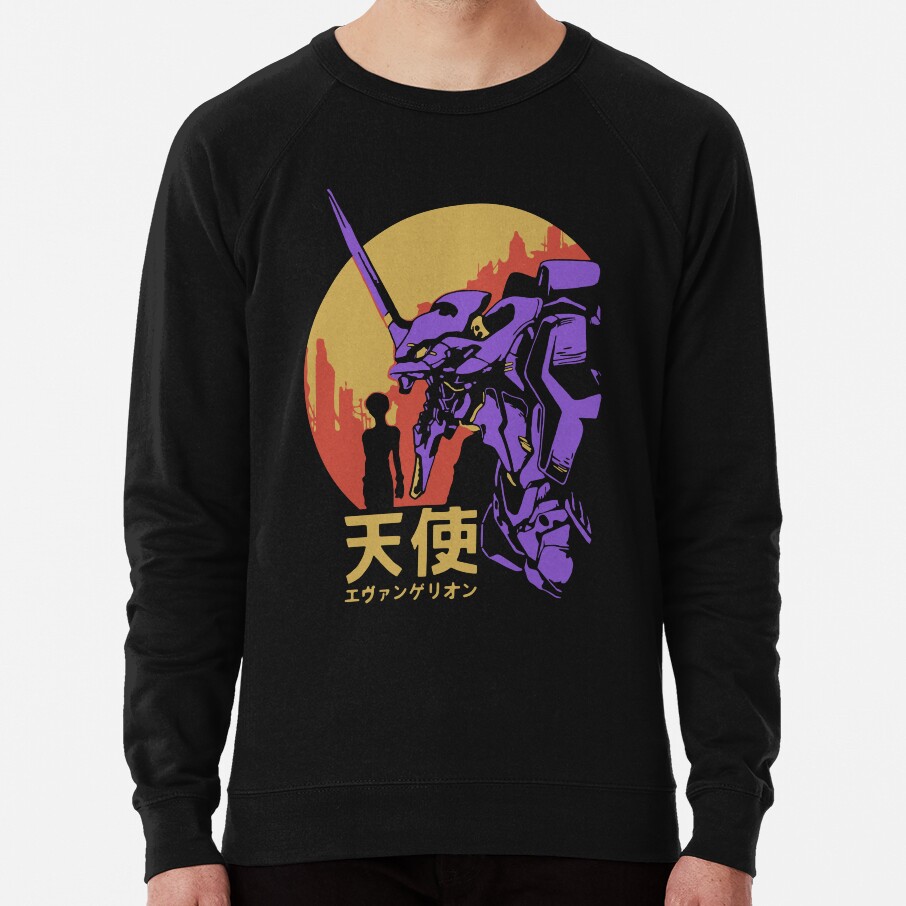 Neon Genesis Evangelion Retro Vintage Sweatshirt
