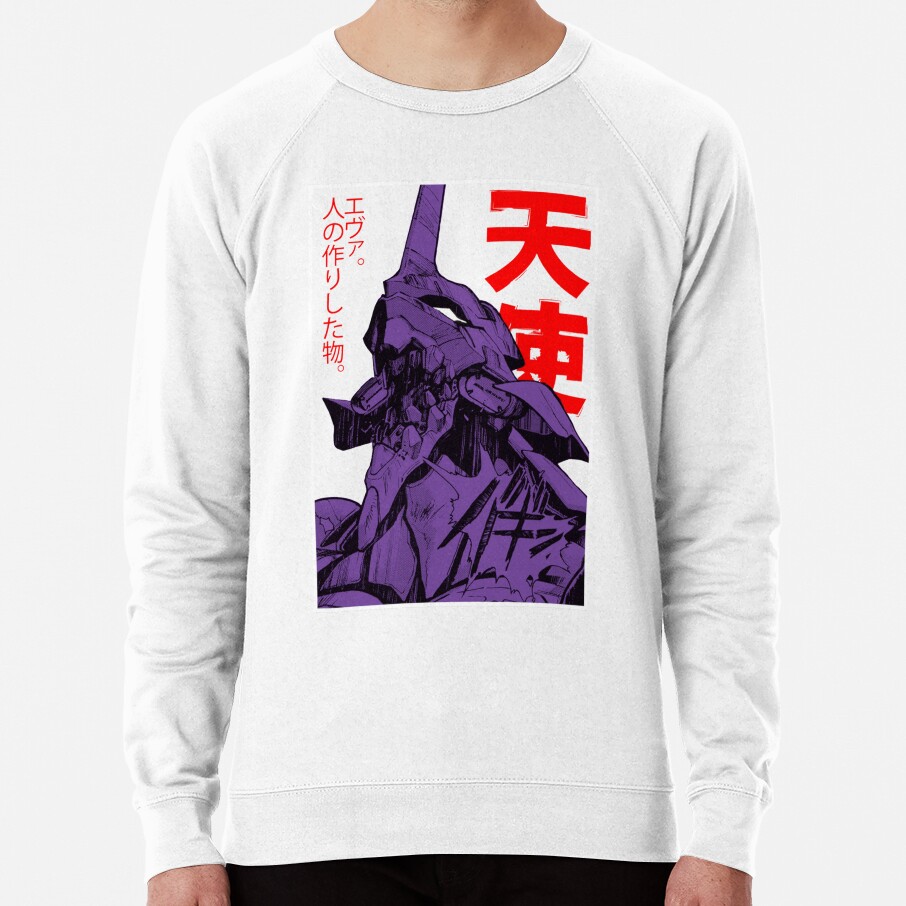 Evangelion Robot Kanji Essential Sweatshirt - Image 2