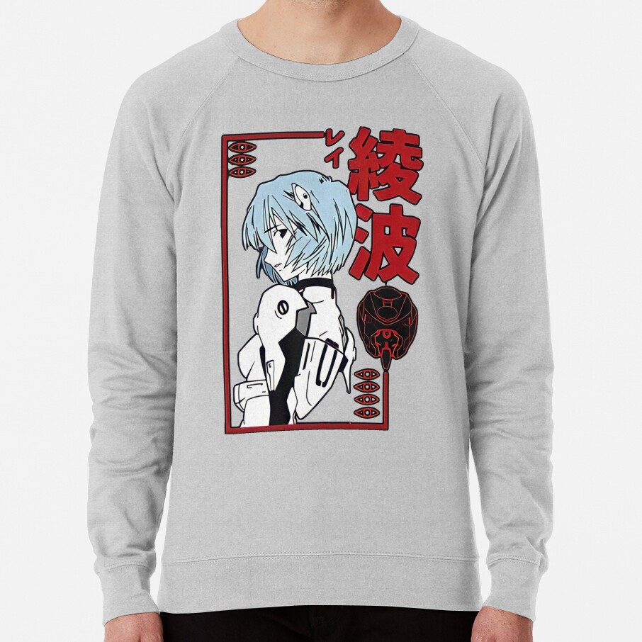 Rei Ayanami Red Style Gift Shirt Sweatshirt - Image 5