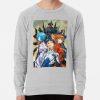 ssrcolightweight sweatshirtmensheather greyfrontsquare productx1000 bgf8f8f8 26 - Neon Genesis Evangelion UK Shop