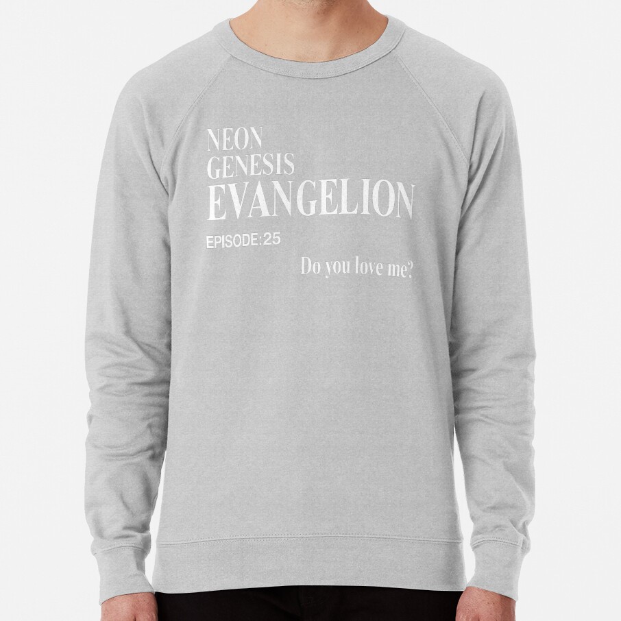 Neon Genesis Evangelion Do You Love Me Sweatshirt - Image 5