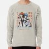 ssrcolightweight sweatshirtmensoatmeal heatherfrontsquare productx1000 bgf8f8f8 12 - Neon Genesis Evangelion UK Shop