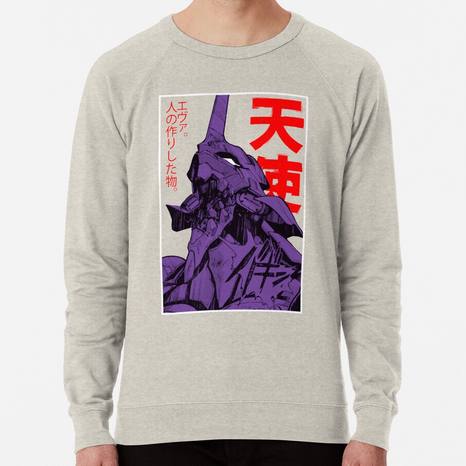 Evangelion Robot Kanji Essential Sweatshirt - Image 4