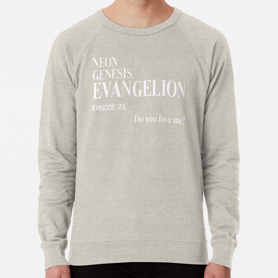 Neon Genesis Evangelion Do You Love Me Sweatshirt - Image 4