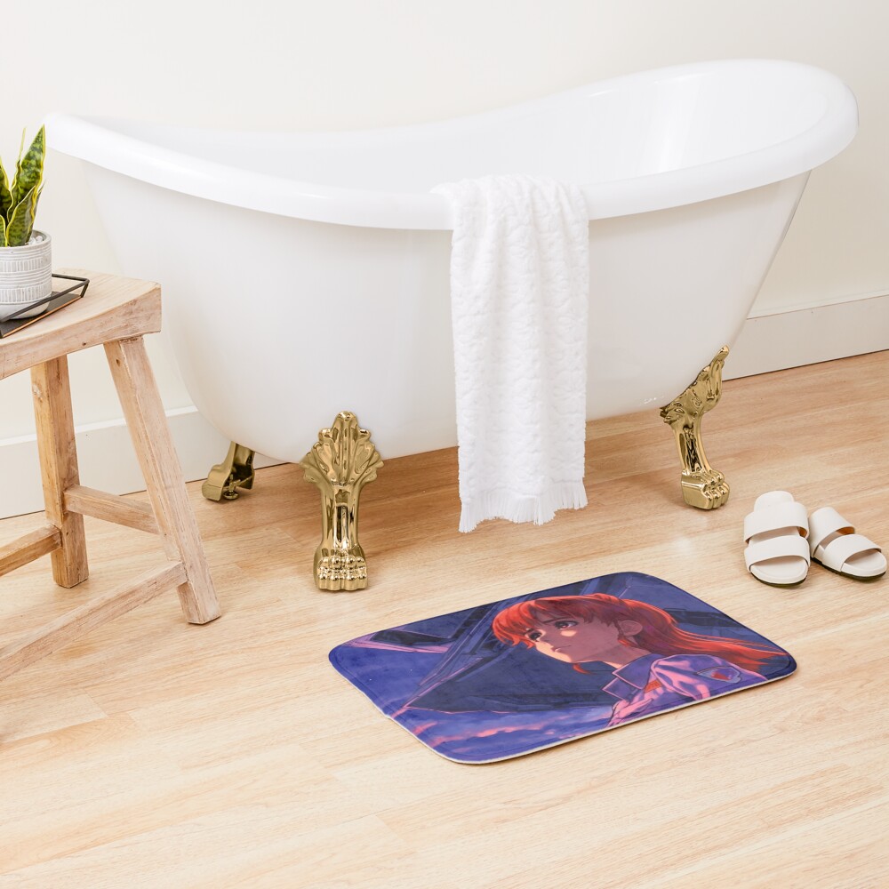 Evangelion Rei Ayanami Bath Mat - Image 2