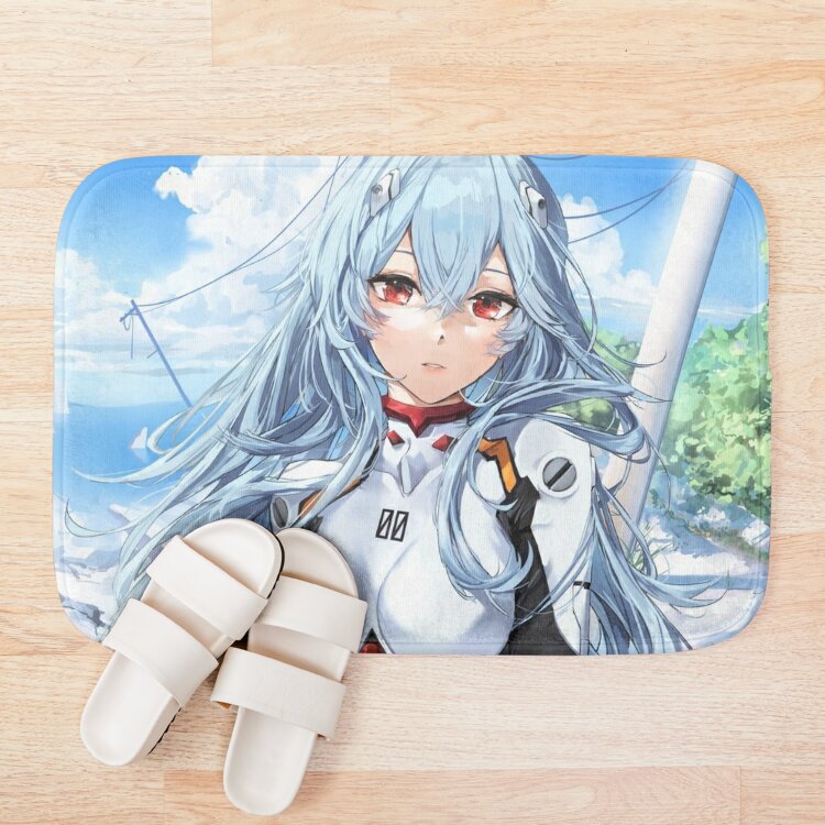 Evangelion Ayanami Rei Bath Mat - Image 3