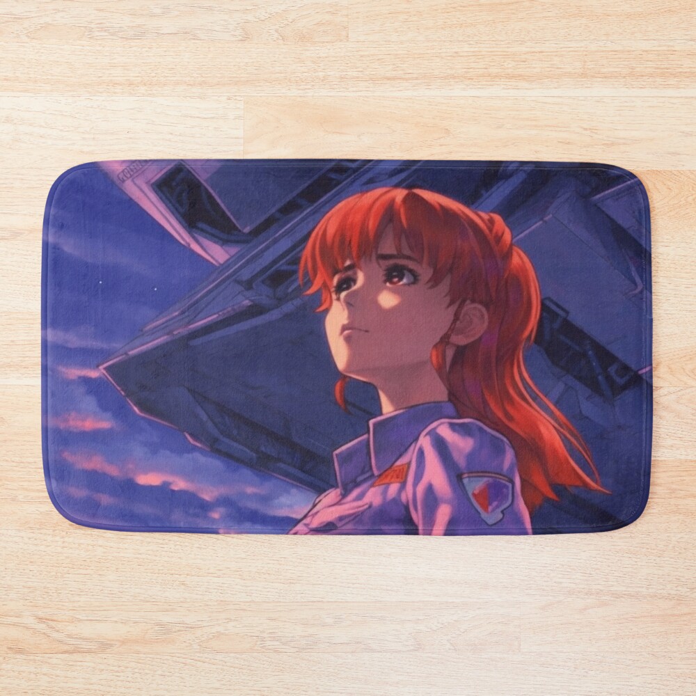 Evangelion Rei Ayanami Bath Mat